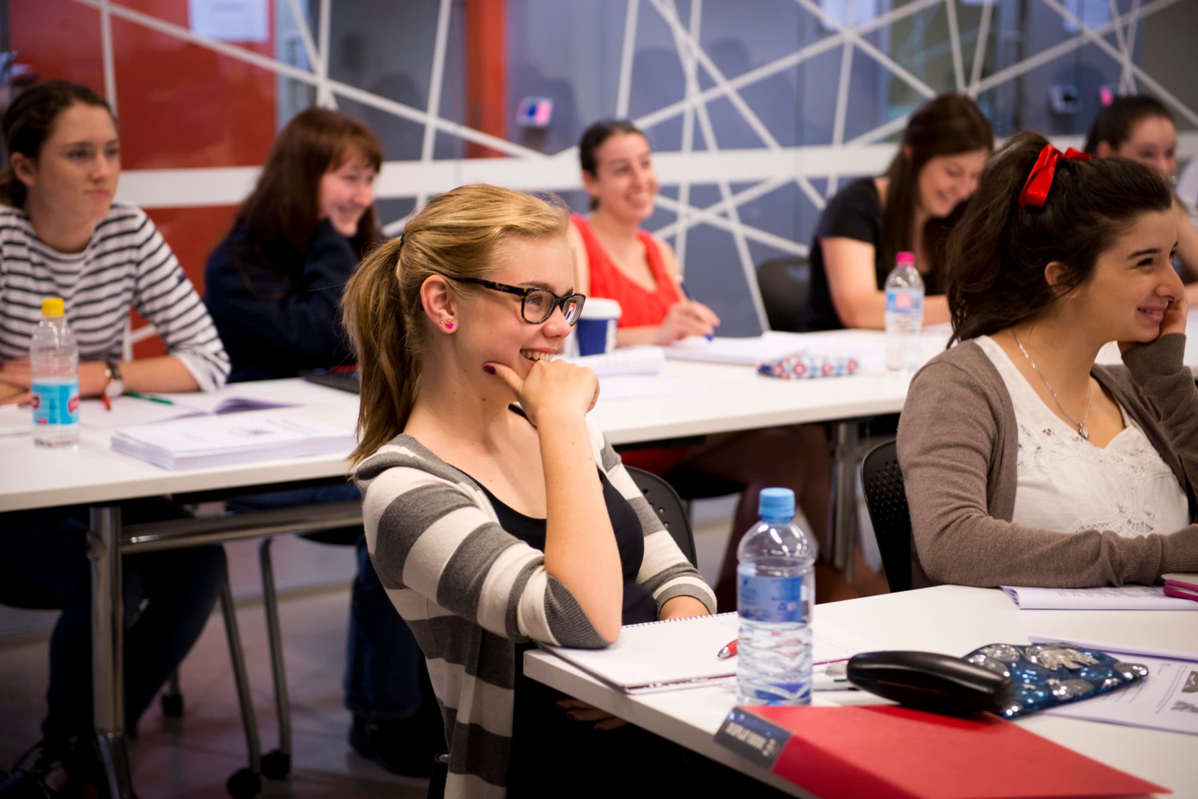 Year 12 students working together during an InspirationED HSC workshop
